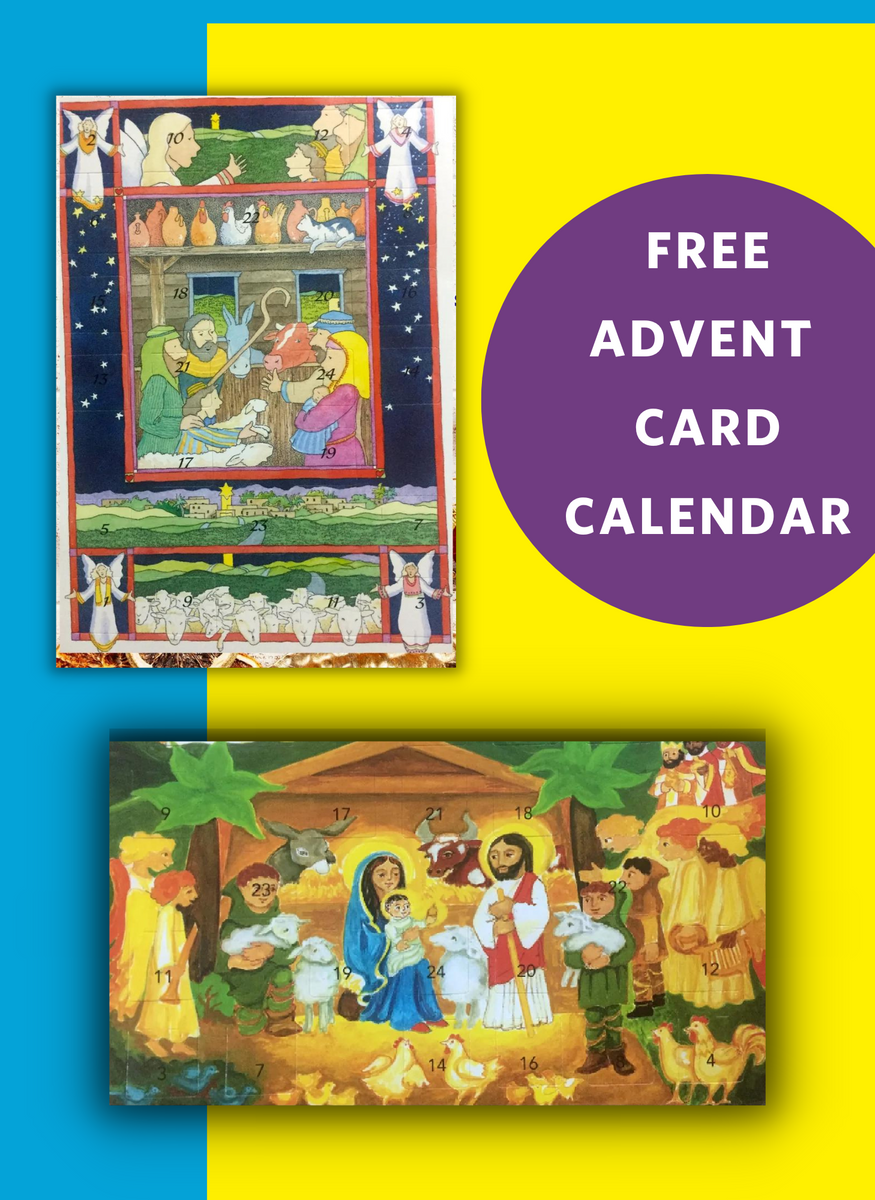 FREE Advent Calendar Card Bayard Philippines