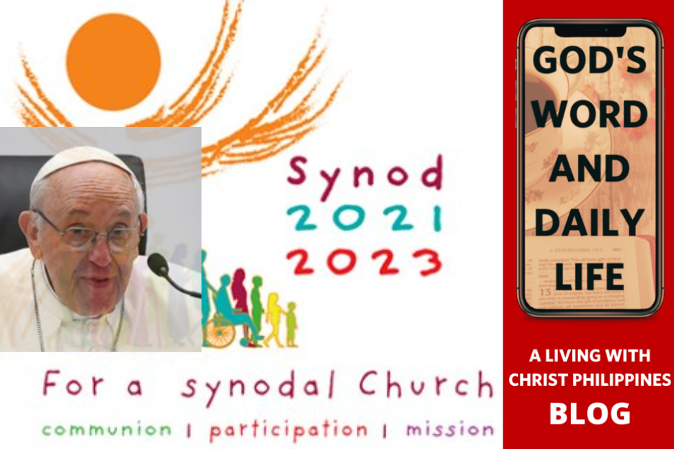 The coming Synod and I