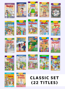 Children's sticker Booklets Complete Set - 22 Titles