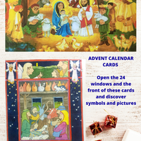 Advent Calendar Card - Pack of 5 cards