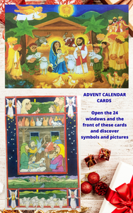 Advent Calendar Card - Pack of 5 cards