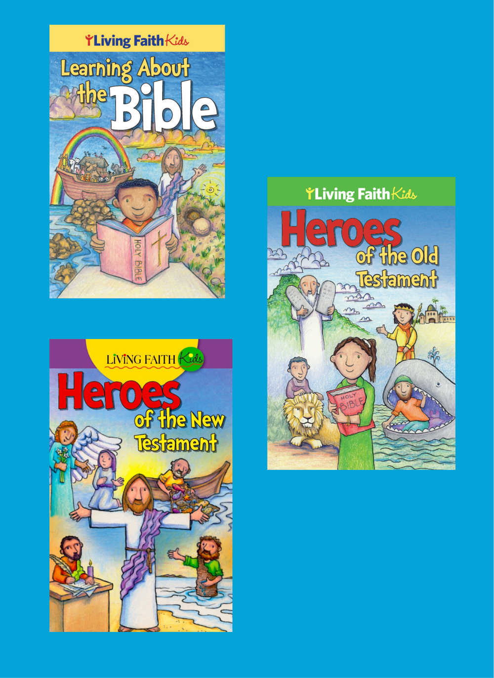 Bible discovery Stickers Booklets set