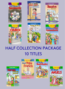 Children's sticker Booklets Half Set - 10 Titles