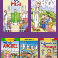 Children's sticker Booklets Complete Tagalog Set